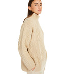 Max Mara Weekend Veneto Sand Turtleeck Jumper