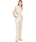 Max Mara Weekend Verdun Cream Trousers