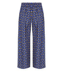 Max Mara Weekend Virgin Blue Cropped Trousers