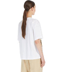 Max Mara 주말 Viterbo White T 셔츠