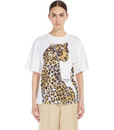 Max Mara 주말 Viterbo White T 셔츠