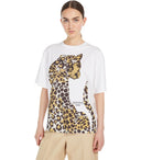 Max Mara 주말 Viterbo White T 셔츠