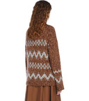 Max Mara Weekend Yen Brown Crewneck Springer