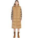 Max Mara Weekend Zimino Camel Sleeveless Down Jacket