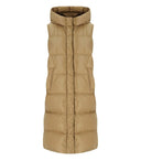 Max Mara Weekend Zimino Camel Sleeveless Down Jacket