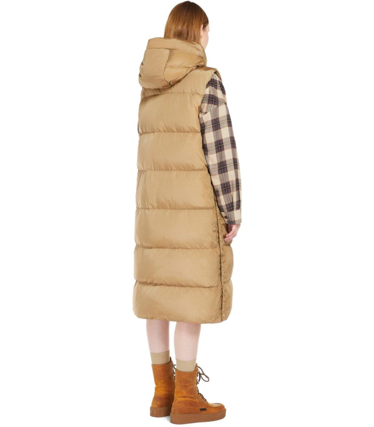 Max Mara Weekend Zimino Camel Sleeveless Down Jacket – Balardi