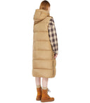 Max Mara Weekend Zimino Camel Sleeveless Down Jacket