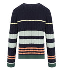 Max Mara Weekend Zorro Zorro Blue Stripedneck Jumper