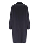 Max Mara Weekend Zum Blue Double Breasted Coat