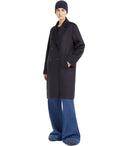 Max Mara Weekend Zum Blue Double Breasted Coat