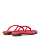 Michael Kors Annie Geranium Thong Slide