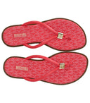 Michael Kors Annie Geranium Thong Slide