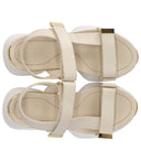 Michael Kors Ari Light Cream Platform Sandal