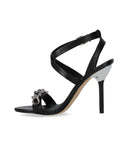 Michael Kors Asha Black Heeled Sandal