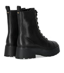 Bota de combate negra de Michael Kors Blake