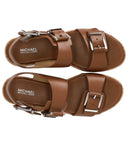 Michael Kors Colby Light Brown Platform Sandal