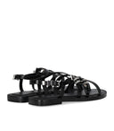 Michael Kors Darrington Black Flat Sandal