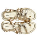 Michael Kors Darrington Gold Flat Sandal