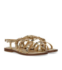 Michael Kors Darrington Gold Flat Sandal