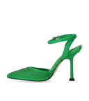 Michael Kors Imani Green Slingback Pump