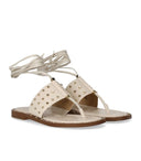 Michael Kors Jagger Cream Flat Sandal