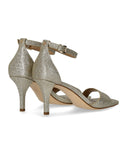 Michael Kors Jaida Gold Heeled Sandal