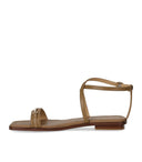 Michael Kors Lena Beige Flat Sandal