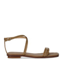 Michael Kors Lena Beige Flat Sandal