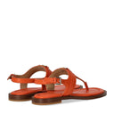 Michael Kors Mandy Orange Thong Sandaal