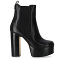 Michael Kors Natasha Black Heeled Ankle Boot