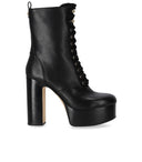 Michael Kors Natasha Black Cambia boot di combattimento