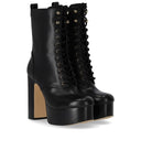 Michael Kors Natasha Black Cambia boot di combattimento