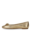 Michael Kors Nori Gold Ballett flacher Schuh