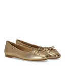 Michael Kors Nori Gold Ballett flacher Schuh