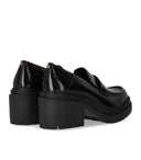 Michael Kors Rocco Black Heeled Loafer