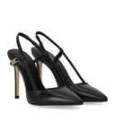 Michael Kors Veronica Black Slingback Pump