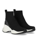 Michael Kors Zuma Black Hi Top Sneaker