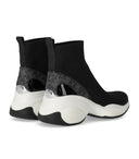 Michael Kors Zuma Black Hi Top Sneaker