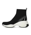 Michael Kors Zuma Black Hi Top Sneaker
