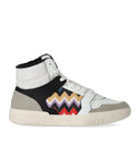 BASTA MISSONI High White Black Sneaker