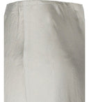 Mm Max Mara Alessio Silver Midi Skirt