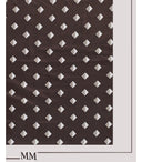 MM Max Mara Cammeo Brown Bufanda Foulard estampada