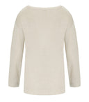 MM Max Mara Dandy Beige Crewneck Jumper