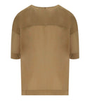 Mm Max Mara Fidato Camel Blouse