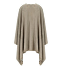 MM Max Mara Saloon Beige Wool Cape