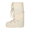 Stivale da neve in gomma icon di avvio luna