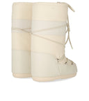 Stivale da neve in gomma icon di avvio luna