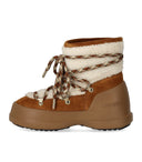 Bota lunar luna shearling whisky snow botín