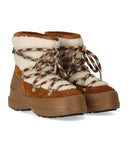Bota lunar luna shearling whisky snow botín