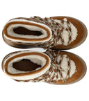 Bota lunar luna shearling whisky snow botín